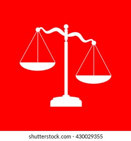 Scales of Justice sign