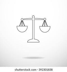 Scales of Justice, vector