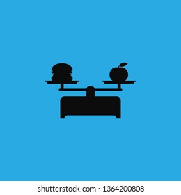 scales for products icon vector