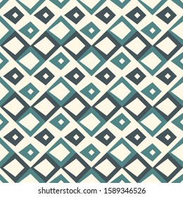 Scales seamless surface pattern. Ethnic, tribal wallpaper. Rhombuses, diamonds motifs. Ornamental abstract background. Repeated geometric figures. Digital paper, textile print, page fill. Vector art