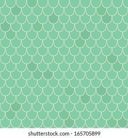 Scales seamless vector pattern