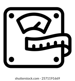 Scales Simple Vector Icon Collection