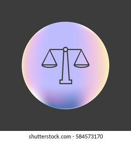 Scales, Themis, icon