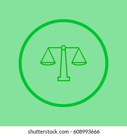 Scales, Themis, icon