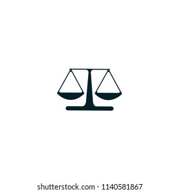 Scales vector icon