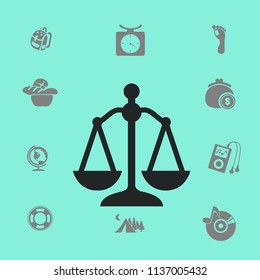 Scales vector illustration