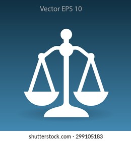 Scales vector illustration