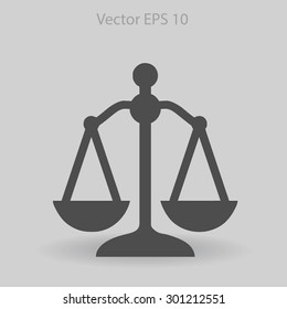 Scales vector illustration