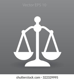 Scales vector illustration