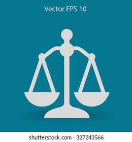 Scales vector illustration