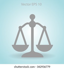 Scales vector illustration