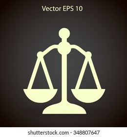 Scales vector illustration