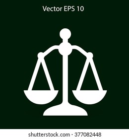 Scales vector illustration