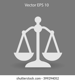 Scales vector illustration