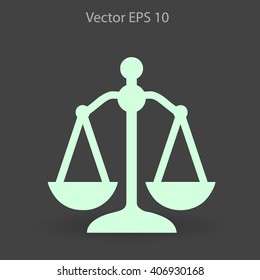 Scales vector illustration