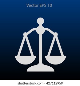 Scales vector illustration