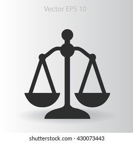 Scales vector illustration