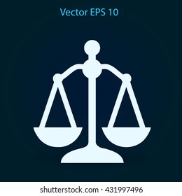 Scales vector illustration