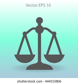 Scales vector illustration