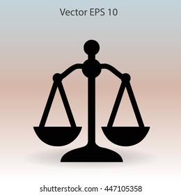 Scales vector illustration
