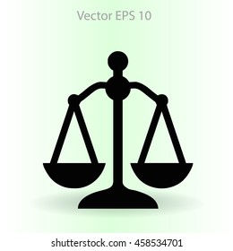 Scales vector illustration