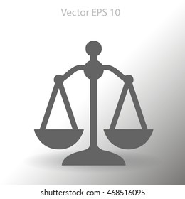 Scales vector illustration