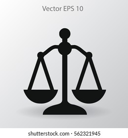 Scales vector illustration