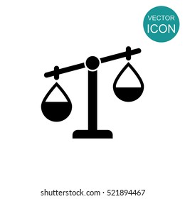 Scales, weighing, weight icon
