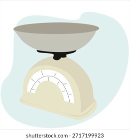 scales.  Weight balance vector.  Equilibrium comparison sign business concept.