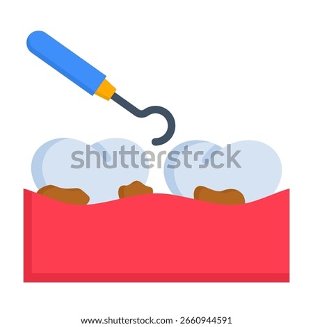 Scaling Icon Flat Vector Illustration