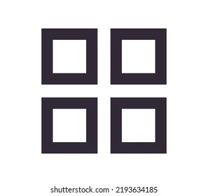 Scaling symbol and sizing arrow icon simple outline linear vector.