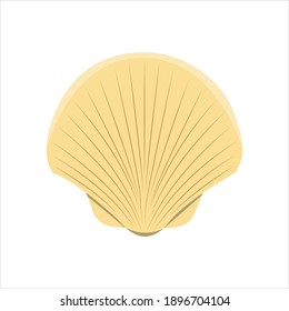 Scallop For Animal Vector Illustration