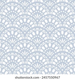 scallop repeat pattern vector file beach pattern coastal pattern 