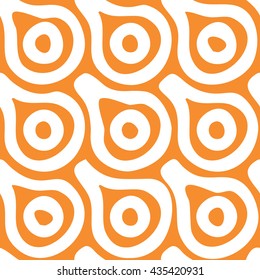 Scallop scales pattern seamless vector background tile