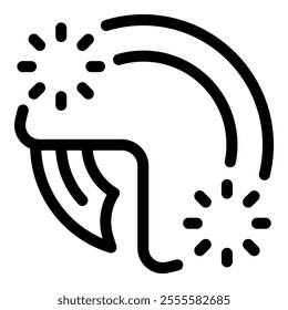 Scalp receiving innovative light therapy treatment promoting hair growth and follicle stimulation