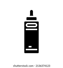 scalp savior glyph icon vector. scalp savior sign. isolated contour symbol black illustration