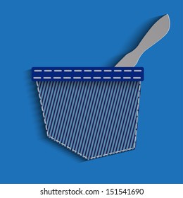 Scalpel in his pocket