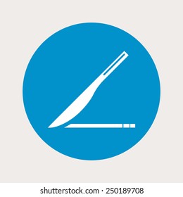 Scalpel icon.