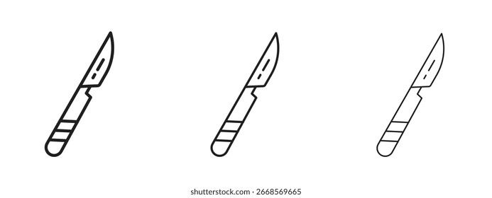 Scalpel icon for Graphic Design Projects
