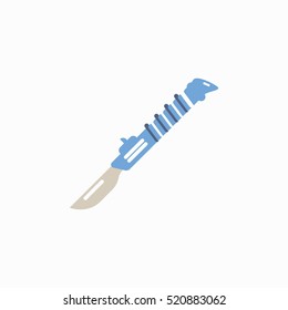 Scalpel icon illustration isolated vector sign symbol