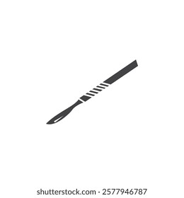 Scalpel icon Simple thin line flat symbol