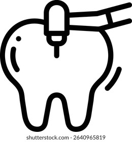 scalpel icon. Thin Linear Style Design Isolated On White Background