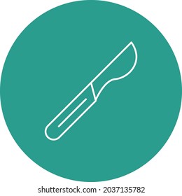 Scalpel icon vector image. Can also be used for web apps, mobile apps and print media.