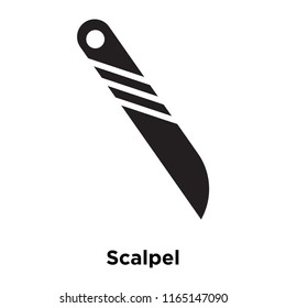 Scalpel icon vector isolated on white background, Scalpel transparent sign , medical health symbols
