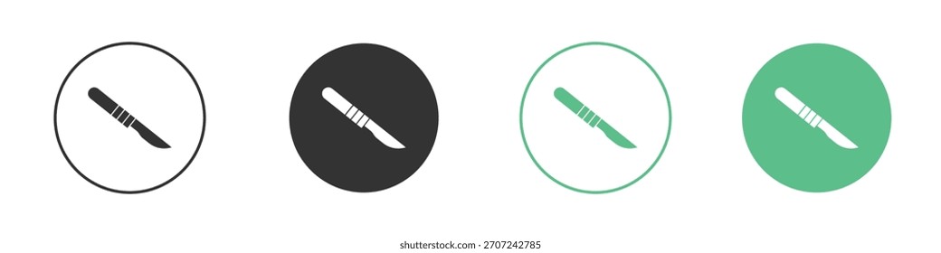 Scalpel icon vector, Symbol, logo illustrations