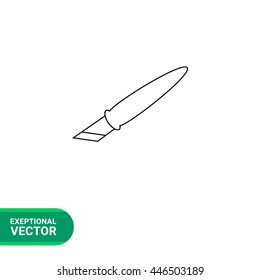 Scalpel Line Icon