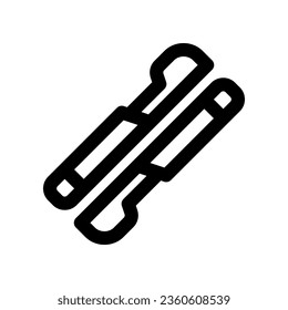 scalpel line icon. vector icon for your website, mobile, presentation, and logo design.