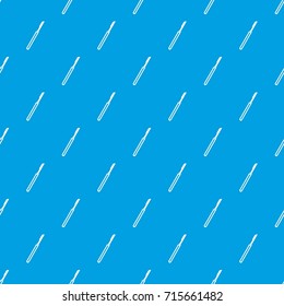 Scalpel pattern repeat seamless in blue color for any design. Vector geometric illustration