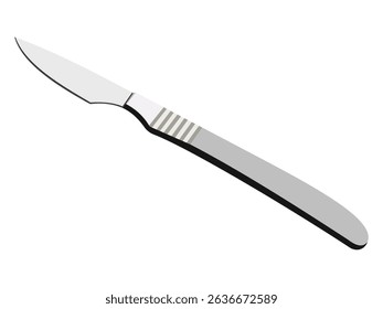 Scalpel surgical instrument vector illustration
