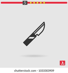 scalpel vector icon